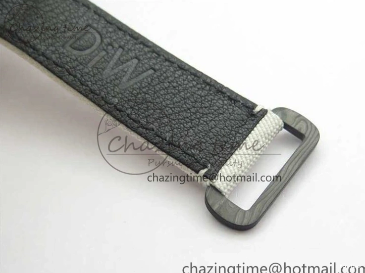 MiroTime 0215 WrinkleFree Daytona DIW Carbon Noob 1:1 Best Edition White Black Dial on Nylon Strap SA 2614